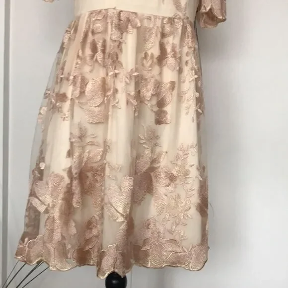 BHLDN Adrianna Papell Nadine Dress size 10 - Picture 13 of 16